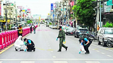Varias bombas estallan en Tailandia