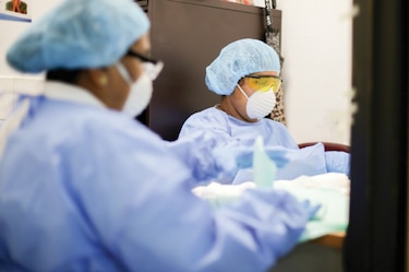 Agotamiento y enfermedad entre el personal     sanitario