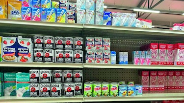 Suspenden entrada de leche de Perú