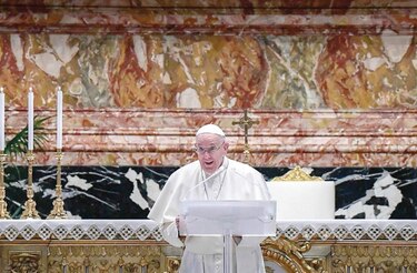 El papa condena que haya ‘demasiadas guerras’, ‘demasiada violencia’