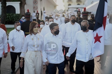 Cortizo encabeza actos del 4 de noviembre; este viernes se reunirá con dirigentes colonenses 