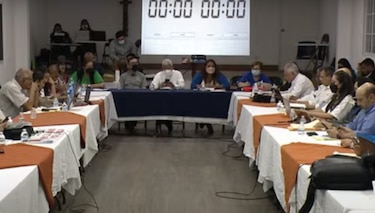 Siguen sin acuerdos en el tema de corrupción en la mesa del diálogo nacional