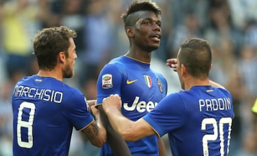 Pogba vuelve y marca en el empate del Juventus