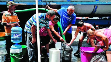 ‘No tengo agua, mi familia tiene sed ’