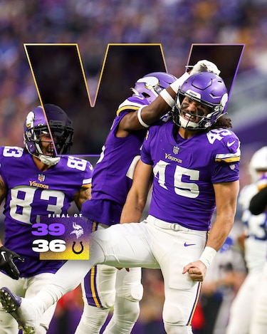 Los Vikings firman la remontada más grande de siempre en la NFL