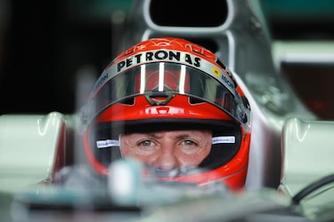 Schumacher: "Mi posición de partida es bastante complicada"