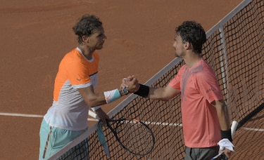 Fognini da la sorpresa y elimina a Nadal en octavos de final