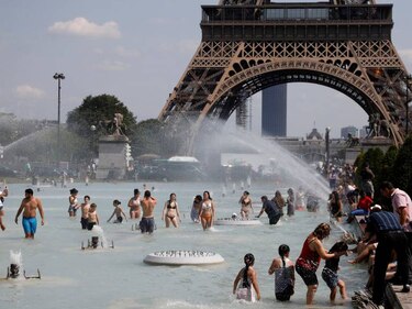 Francia registró en 2023 el segundo año más caluroso desde que hay registros