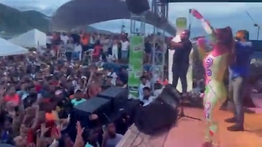 Colombianos gozan al ritmo de Samy y Sandra Sandoval