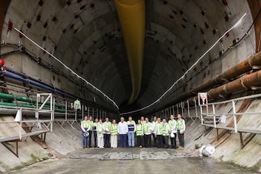 Línea 3 del Metro: obra supera el 88% en tramo elevado y continúa excavación bajo el Canal
