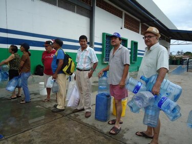 Comienza distribución de agua en la región de Azuero