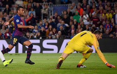 Barcelona, sin Messi,  supera al Inter de Milán