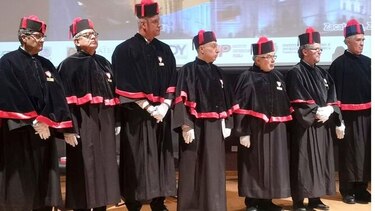 Magistrado Jerónimo Mejía recibe doctorado honoris causa en México