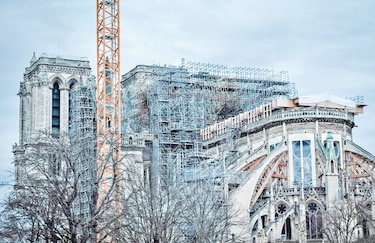 Notre Dame de París espera decisión sobre tejado y aguja