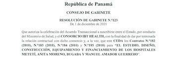 IBT: $68.7 millones en indemnizaciones sin completar proyectos