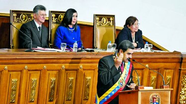 Maduro pide apoyo a Asamblea ante EU