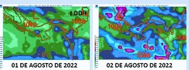 Emiten aviso de prevención por el paso de la onda tropical No. 23 en el país