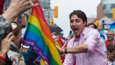 Histórica participación de líder canadiense en marcha gay