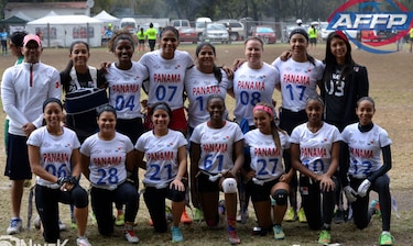 Un histórico reto para la selección femenina de 'flag' de Panamá