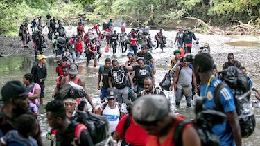 Disminuye el tránsito diario de migrantes por el tapón del Darién