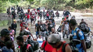 Disminuye el tránsito diario de migrantes por el tapón del Darién
