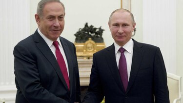 Vladimir Putin y Benjamin Netanyahu conversan sobre Siria y otros temas