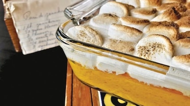 Puré de zanahoria con malvas