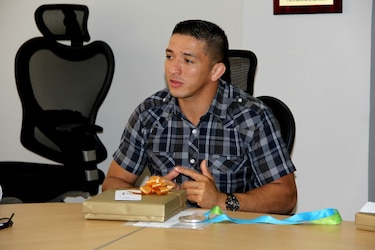 Alvis Almendra recibe $10 mil de Pandeportes