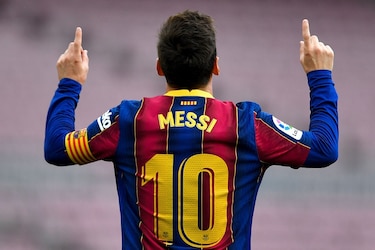Messi se corona máximo goleador liguero por quinto año consecutivo