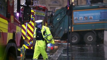 Varios muertos al arrollar un camión a transeúntes en el centro de Glasgow