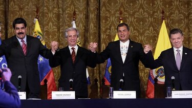 Sectores políticos colombianos tienen miradas encontradas sobre la reunión Maduro-Santos