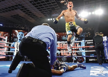  ‘Nunca dejes que nadie te diga que no puedes’:  Oscar Valdez