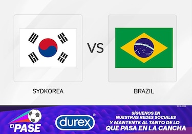 Los octavos de final del Mundial : Brasil vs. Corea del Sur