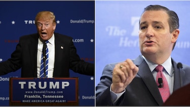 Donald Trump y Ted Cruz podrían sacar chispas en el debate republicano