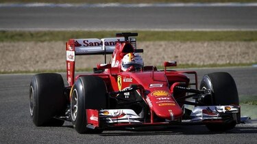 Vettel es el mejor en la primera sesión de ensayos en Jerez