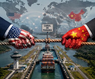 El Canal de Panamá y la geoeconomía: lucha de gigantes en la cintura de América