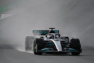 Hamilton domina la primera tanda de pruebas de pretemporada de F1