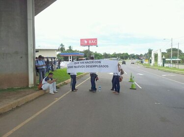 Dos detenidos en protesta de colaboradores de Campos de Pesé en Divisa