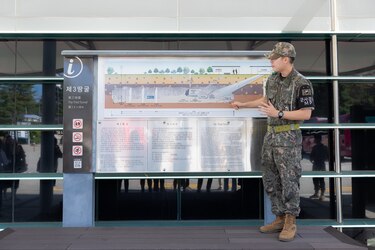 Un día en la Zona Desmilitarizada de Corea del Sur, una de las fronteras más peligrosas del mundo