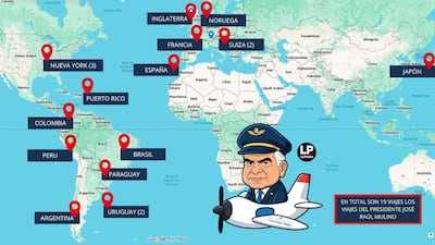 Mulino anuncia viaje a Suiza y Reino Unido la próxima semana