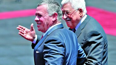 El rey Abdalá II expresó su ‘apoyo’ a palestinos