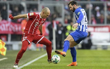 Hertha frena la racha ganadora de Bayern