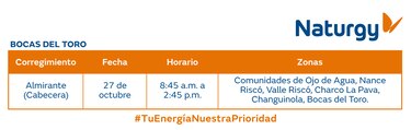 Trabajos de mantenimiento en la red eléctrica, del 21 al 27 de octubre de 2024