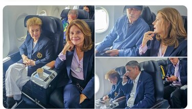 No permitieron despegar desde Tocumen al avión de Copa Airlines que transporta a expresidentes rumbo a Venezuela
