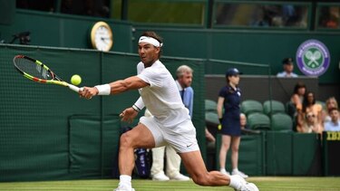 Rafa Nadal elimina a Tsonga y avanza a octavos en Wimbledon