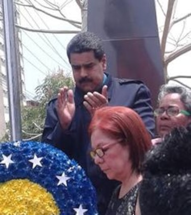 Nicolás Maduro llega a Panamá