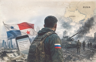 Contratos y testimonios revelan cómo reclutan a panameños para la guerra entre Rusia y Ucrania