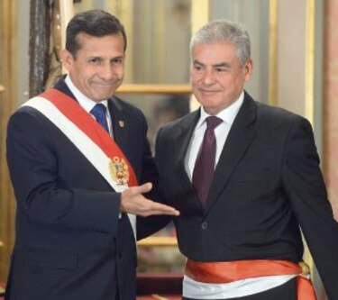Renuncia primer ministro de Humala