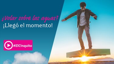 ¿Volar sobre las aguas? Llegó el momento
