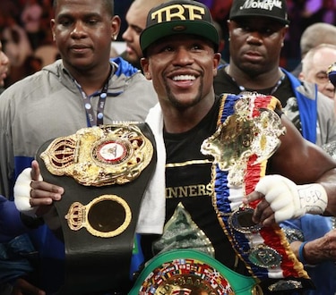 Floyd Mayweather, púgil del mes de septiembre de la AMB